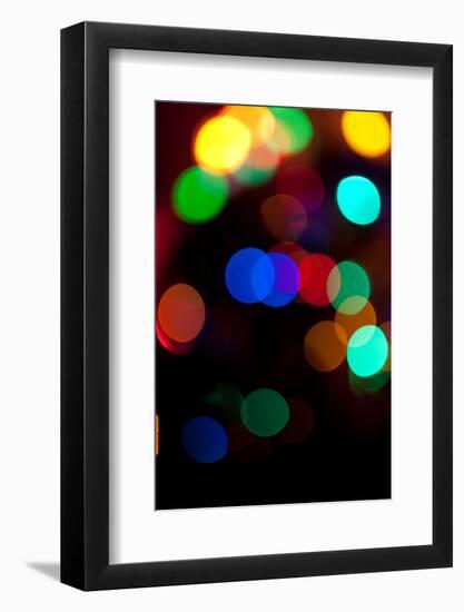 Colorful Bokeh-Erin Berzel-Framed Photographic Print