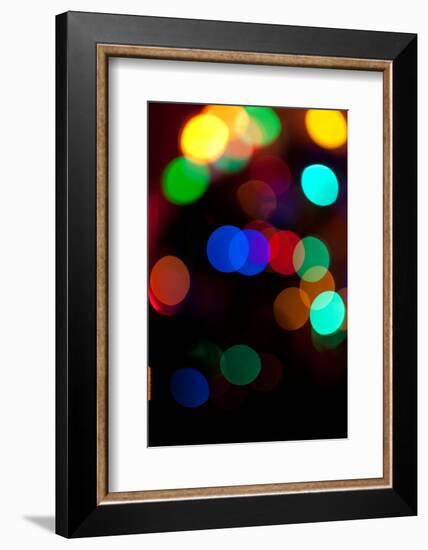 Colorful Bokeh-Erin Berzel-Framed Photographic Print