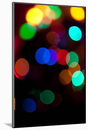 Colorful Bokeh-Erin Berzel-Mounted Photographic Print