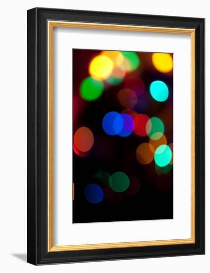 Colorful Bokeh-Erin Berzel-Framed Photographic Print