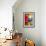 Colorful Bouys-Lantern Press-Framed Art Print displayed on a wall