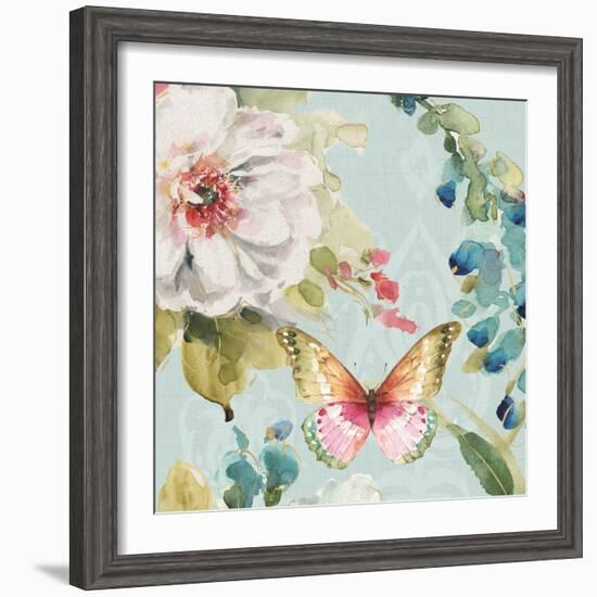 Colorful Breeze IV-Lisa Audit-Framed Art Print