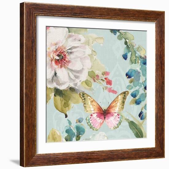 Colorful Breeze IV-Lisa Audit-Framed Art Print