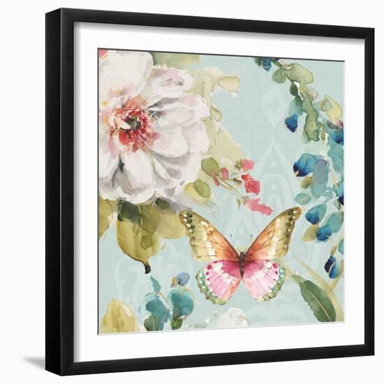 Colorful Breeze IV-Lisa Audit-Framed Art Print