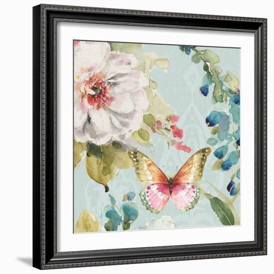 Colorful Breeze IV-Lisa Audit-Framed Art Print