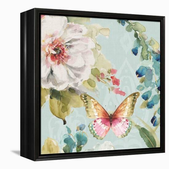 Colorful Breeze IV-Lisa Audit-Framed Stretched Canvas