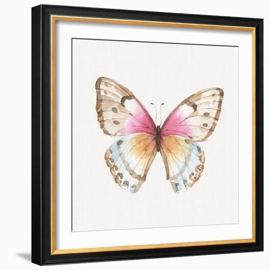 Colorful Breeze XI-Lisa Audit-Framed Art Print