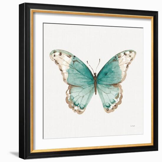 Colorful Breeze XII with Teal-Lisa Audit-Framed Art Print