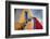 Colorful Building in Oia on Santorini in the Greek Isles-Darrell Gulin-Framed Photographic Print