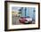 Colorful Buildings and 1958 Chevrolet Biscayne, Trinidad, Cuba-Adam Jones-Framed Photographic Print