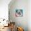 Colorful Bulldog-Carolee Vitaletti-Art Print displayed on a wall