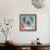 Colorful Bulldog-Carolee Vitaletti-Framed Art Print displayed on a wall