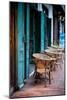 Colorful Cafe-Erin Berzel-Mounted Photographic Print