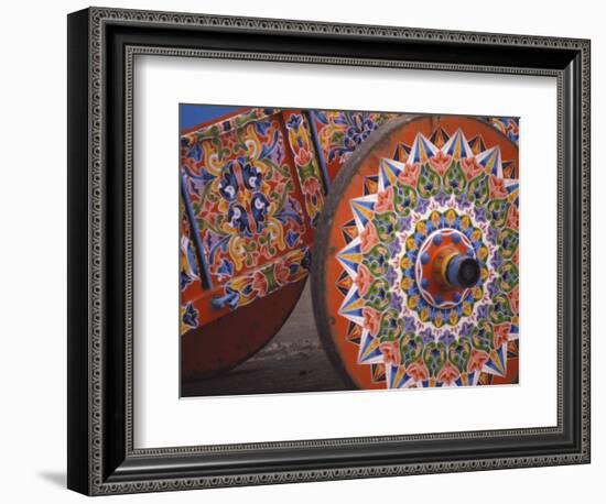 Colorful Cart, Sarchi, Costa Rica-Michele Westmorland-Framed Photographic Print