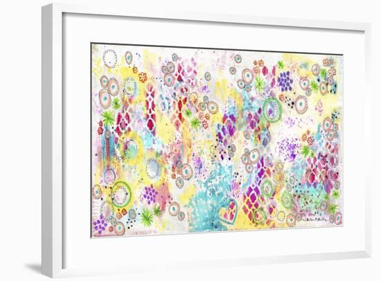 Colorful Chaos - Jennifer-Jennifer McCully-Framed Giclee Print