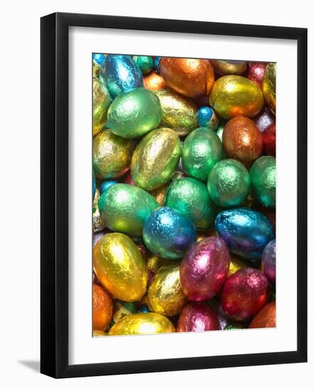 Colorful Chocolate Eggs-null-Framed Photographic Print