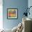 Colorful Circle Modern Abstract Design Pattern-Melindula-Framed Art Print displayed on a wall