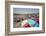 Colorful Clothes Drying in the Sun on the Banks of the River Yamuna-Roberto Moiola-Framed Photographic Print