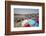 Colorful Clothes Drying in the Sun on the Banks of the River Yamuna-Roberto Moiola-Framed Photographic Print