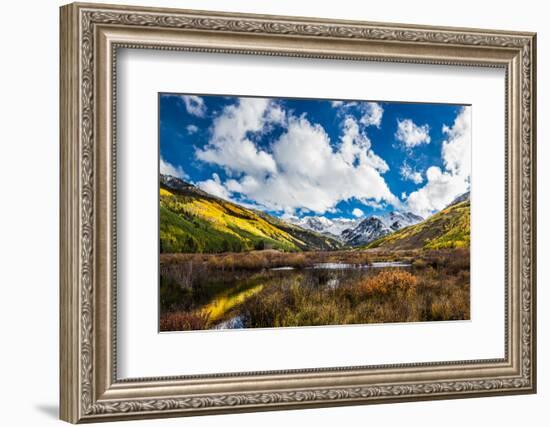 Colorful Colorado Mountain in Fall-kanonsky-Framed Photographic Print