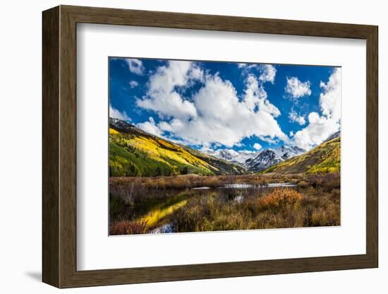 Colorful Colorado Mountain in Fall-kanonsky-Framed Photographic Print