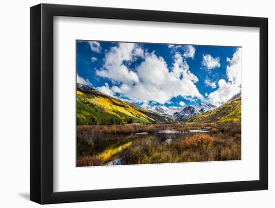 Colorful Colorado Mountain in Fall-kanonsky-Framed Photographic Print