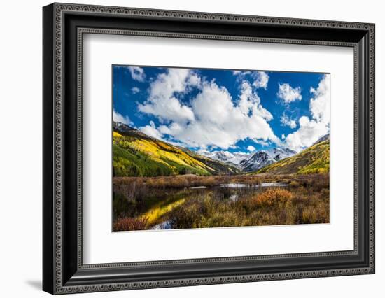 Colorful Colorado Mountain in Fall-kanonsky-Framed Photographic Print