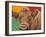 Colorful Country Cows II-Carolee Vitaletti-Framed Art Print