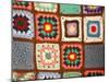 Colorful Crochet Quilt-Chad C.-Mounted Photographic Print