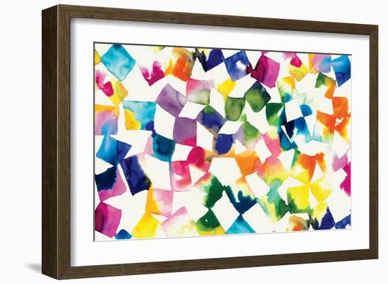 Colorful Cubes-Wild Apple Portfolio-Framed Art Print