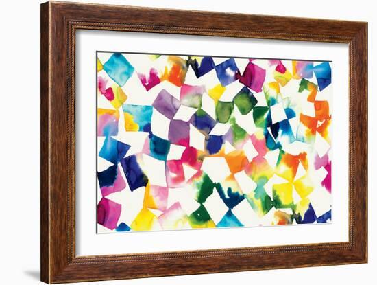 Colorful Cubes-Wild Apple Portfolio-Framed Art Print