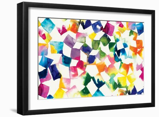 Colorful Cubes-Wild Apple Portfolio-Framed Art Print