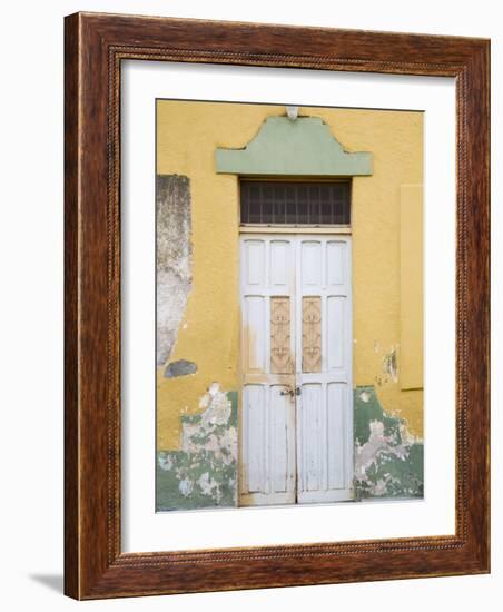 Colorful Doors, Merida, Yucatan, Mexico-Julie Eggers-Framed Photographic Print