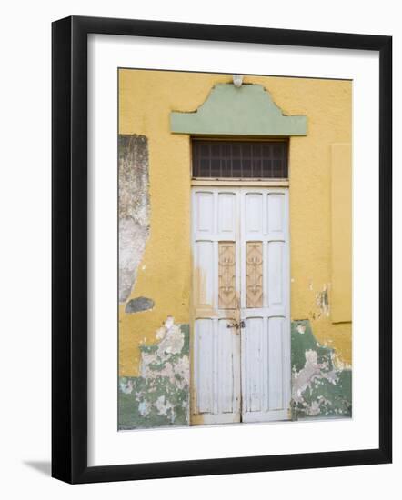 Colorful Doors, Merida, Yucatan, Mexico-Julie Eggers-Framed Photographic Print