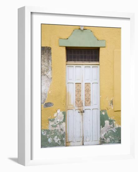 Colorful Doors, Merida, Yucatan, Mexico-Julie Eggers-Framed Photographic Print