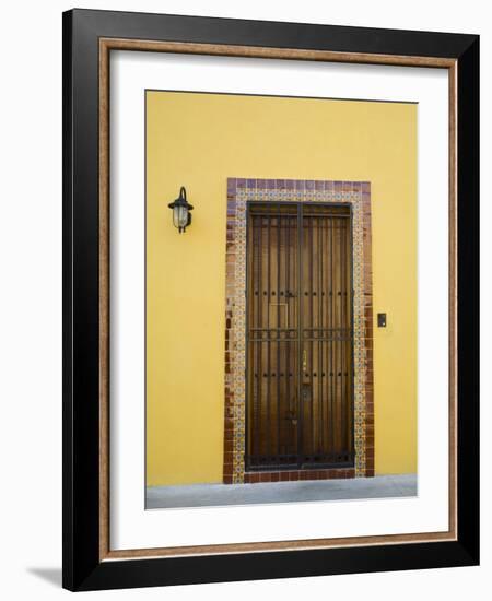 Colorful Doors, Merida, Yucatan, Mexico-Julie Eggers-Framed Photographic Print