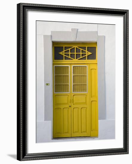 Colorful Doors, Merida, Yucatan, Mexico-Julie Eggers-Framed Photographic Print