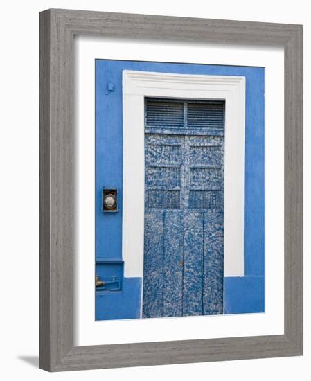 Colorful Doors, Merida, Yucatan, Mexico-Julie Eggers-Framed Photographic Print