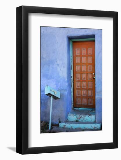 Colorful Doorway, Barrio Historico District,Tucson, Arizona, USA-Jamie & Judy Wild-Framed Photographic Print