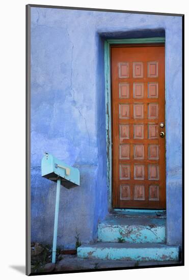 Colorful Doorway, Barrio Historico District,Tucson, Arizona, USA-Jamie & Judy Wild-Mounted Photographic Print