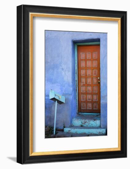 Colorful Doorway, Barrio Historico District,Tucson, Arizona, USA-Jamie & Judy Wild-Framed Photographic Print