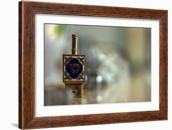 Colorful Dreidel-null-Framed Photo