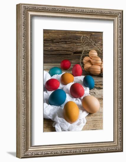 Colorful Easter Eggs-Nico Tondini-Framed Photographic Print