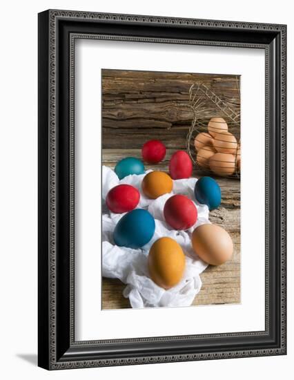 Colorful Easter Eggs-Nico Tondini-Framed Photographic Print