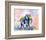 Colorful Elephant-Sarah Stribbling-Framed Art Print