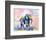 Colorful Elephant-Sarah Stribbling-Framed Art Print