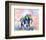 Colorful Elephant-Sarah Stribbling-Framed Giclee Print