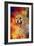 Colorful Expressions Cheetah 2-Jai Johnson-Framed Giclee Print