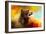 Colorful Expressions Grizzly Bear 2-Jai Johnson-Framed Giclee Print