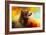 Colorful Expressions Grizzly Bear 2-Jai Johnson-Framed Giclee Print